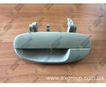 Ручка двери наруж. зад. лев.(корпус) под покраску без стержня (LANOS/SENS, OEM (Корея), 96226329)